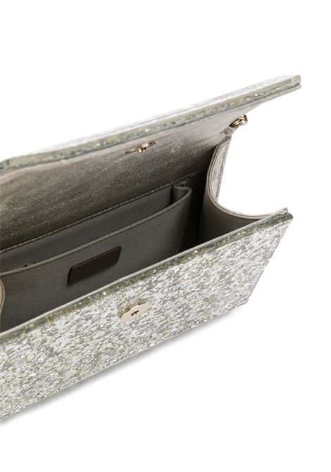 Clutch Candy con glitter in beige Jimmy Choo - donna JIMMY CHOO | CANDYCOCCHMPGN